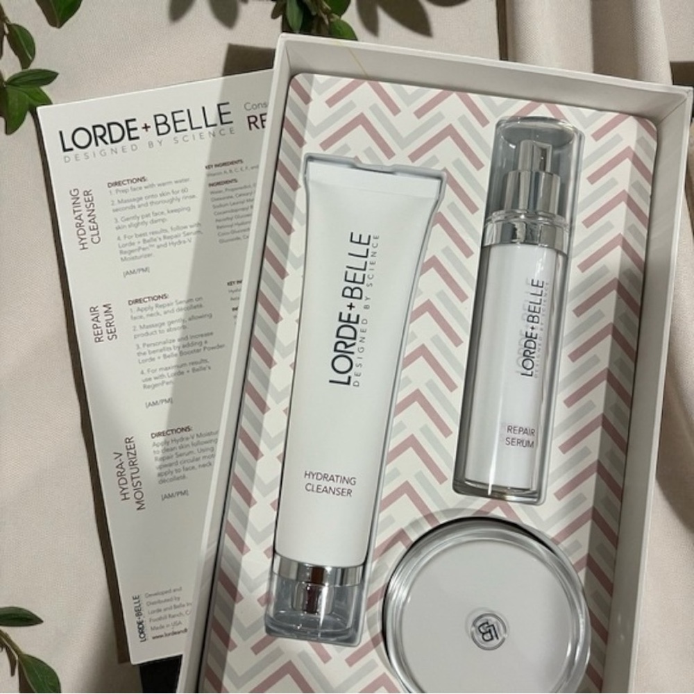LTD. ED.--3 step Luxurious Moisturizer Collection, by LORD & BELLE Gift Boxed🎁